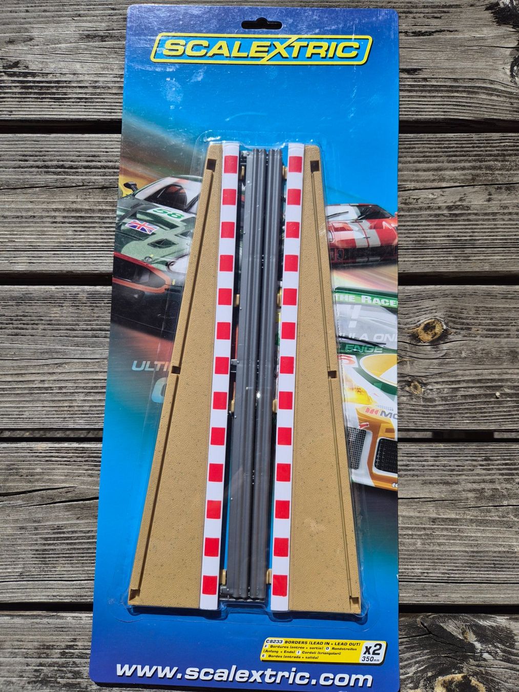 Piste: Scalextric : bordures ( entrée + sortie) – Nuovo e nell'imballaggio originale da Bévilard venduto da CHUCKMAVIS