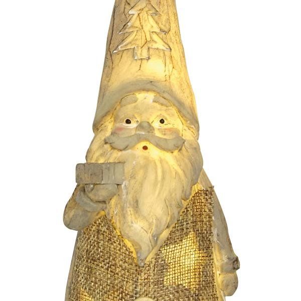 Statuette: LED Weihnachtsmann (27.5 cm) – Nuovo e nell'imballaggio originale da Langenbruck venduto da Gumsi 1