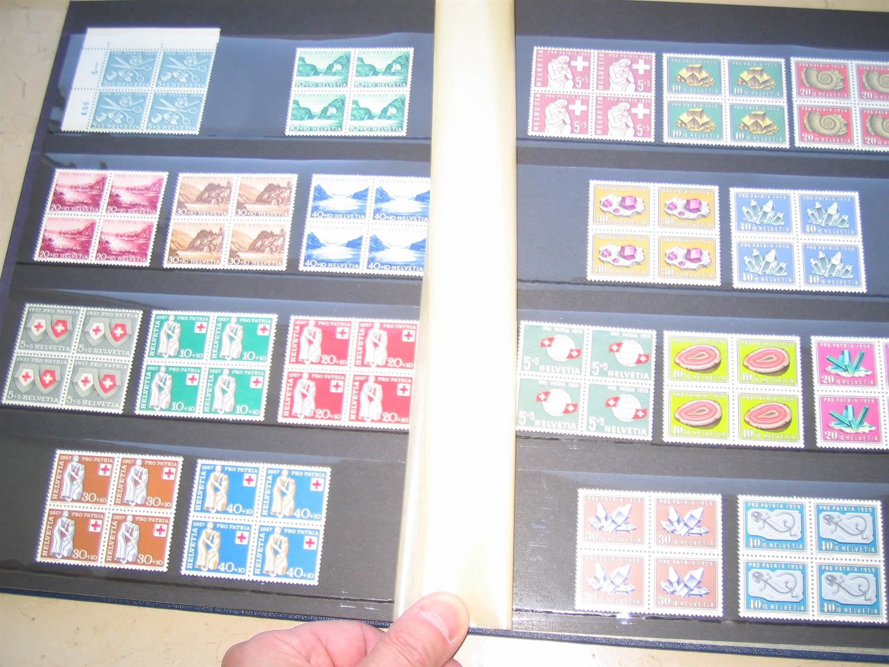 Alle Briefmarken: PATRIA V'block Sammlung postfrisch (1) – Gebraucht aus Winterthur von Kyoung 5