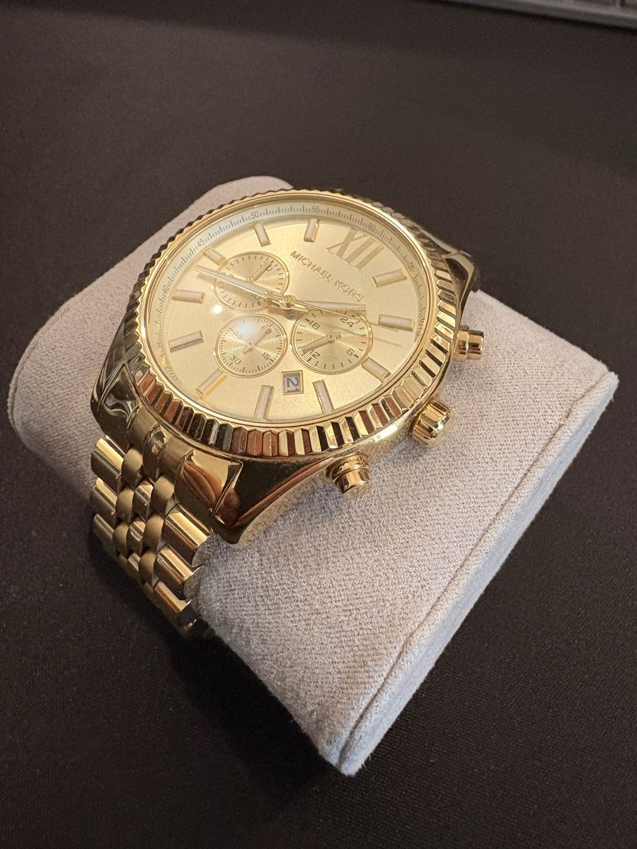 Michael Kors Uhren: Michael Kors Lexington Gold – Gebraucht aus Stäfa von nic_k5nw 1