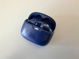 Écouteurs sans fil JBL Tune Beam  Bleu