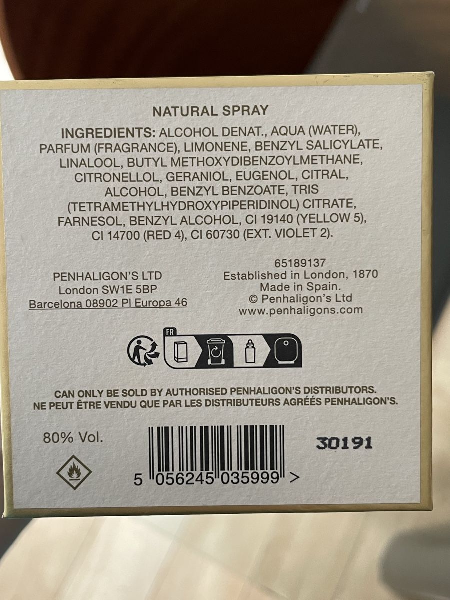 Penhaligon's Profumi & Eau de Toilette: Penhaligon's Solaris Eau de Parfum – Usato da Cologny venduto da fab_ez 3