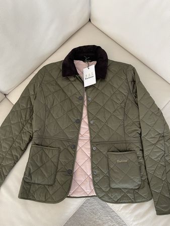 Barbour Deveron Quilt Jacke neuwertig Übergangsjacke