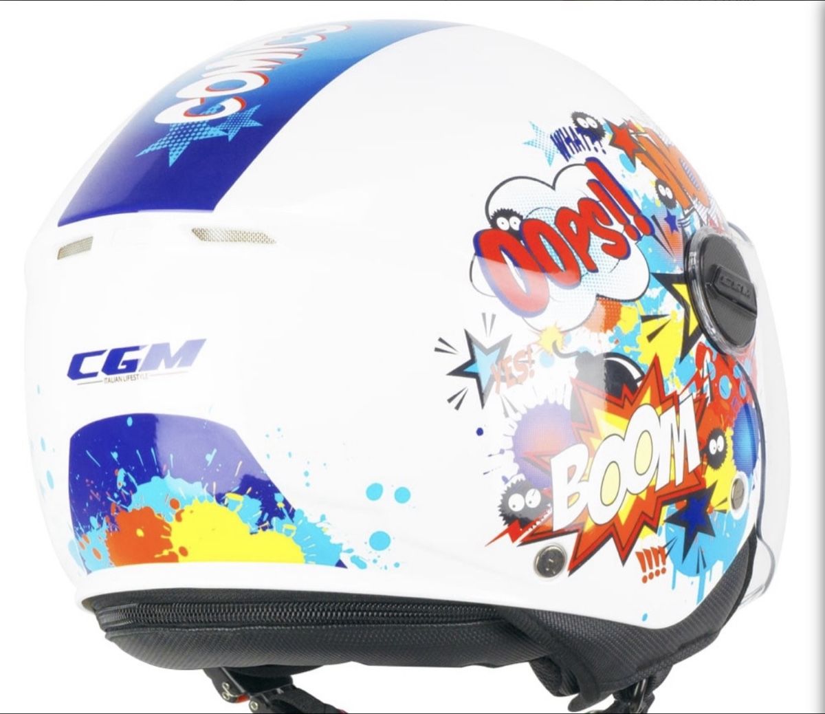 Helme & Visiere: CGM Roller Helm Grösse YL Comic Design – Gebraucht aus Hagendorn von hpw2207 1