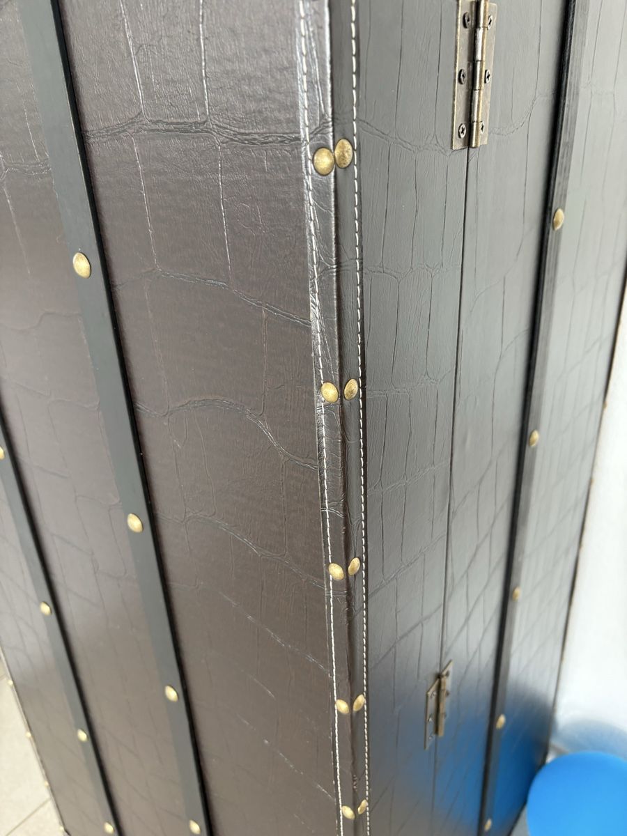 Regale: Barschrank, Kofferdesign, dunkelbraun – Gebraucht aus Kloten von Eilahtan77 2