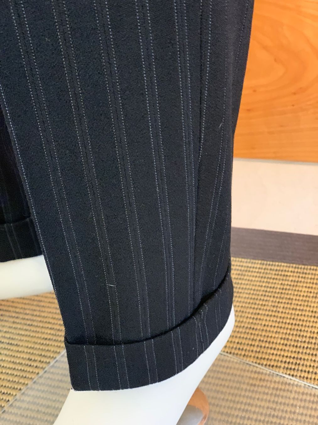 Hosen: Gestreifte Damen Business Hose – Gebraucht aus Unterägeri von Jr61 7