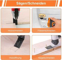 21tlg Sägeblätter Oszillierende säge Set
