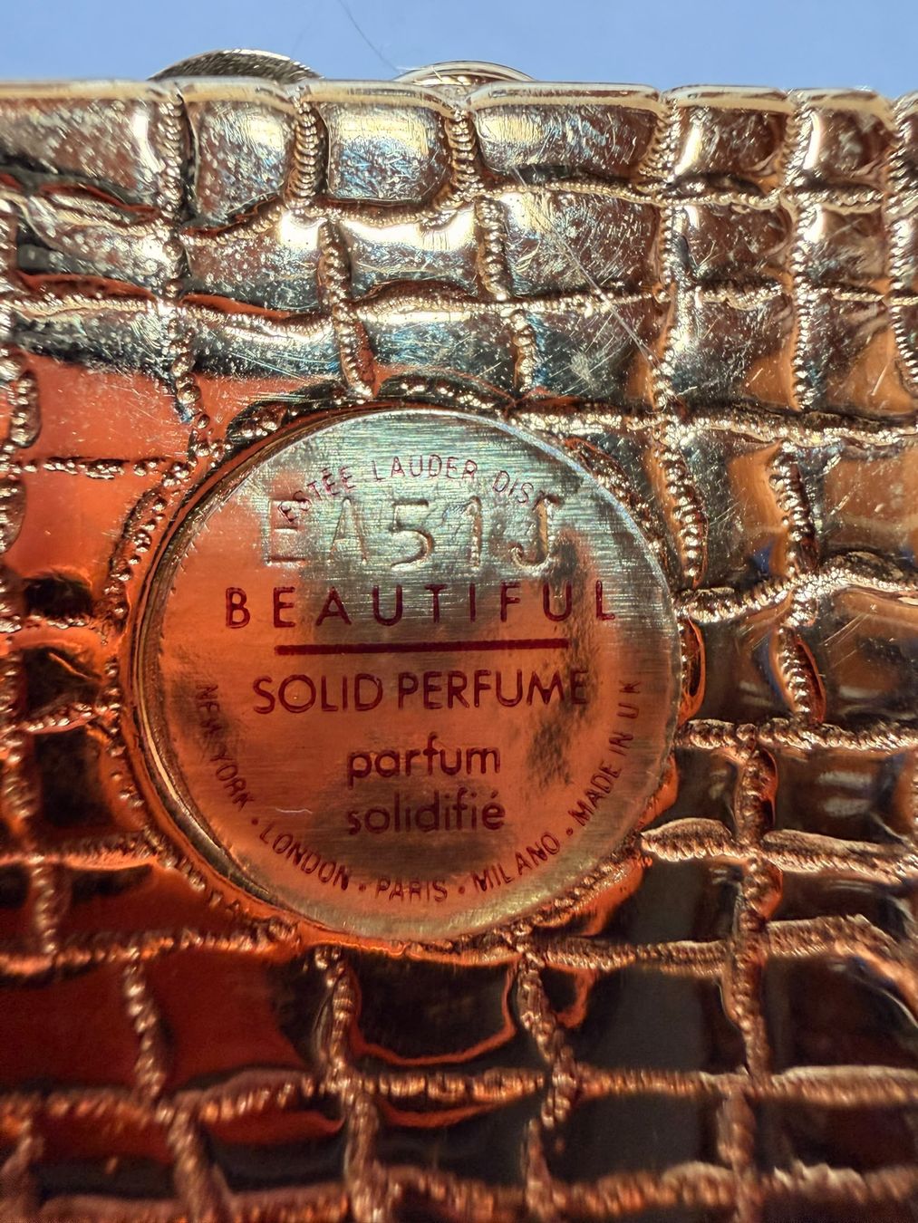 Estée Lauder Parfum & Eau de Toilette: 4x ESTEE LAUDER Solid Perfume Vintage goldfarben – Gebraucht aus Seon von _mavvy_ 2