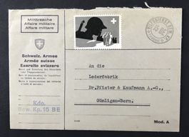 MILITÄRSACHE KDO.BEW.KP.15 BE
