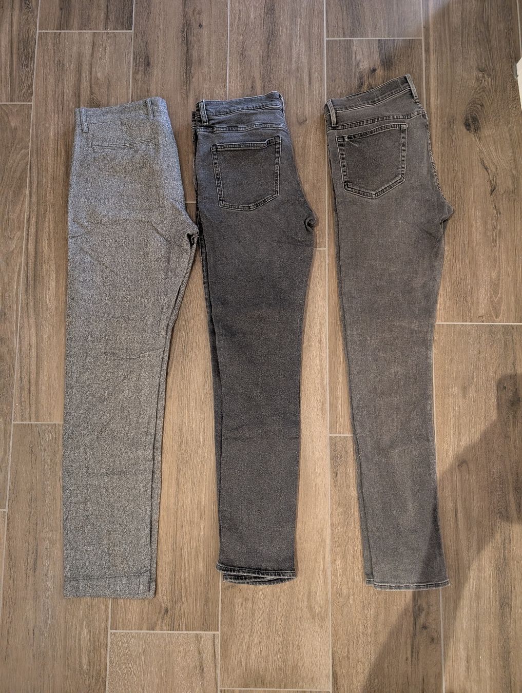 Jeans: Graue Jeans slim – Usato da Dübendorf venduto da xmistervx