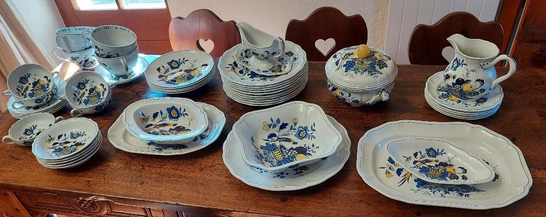 Spode Set di piatti: service anglais SPODE modèle BLUE BIRD – Usato da Cressier NE venduto da JPF_boots