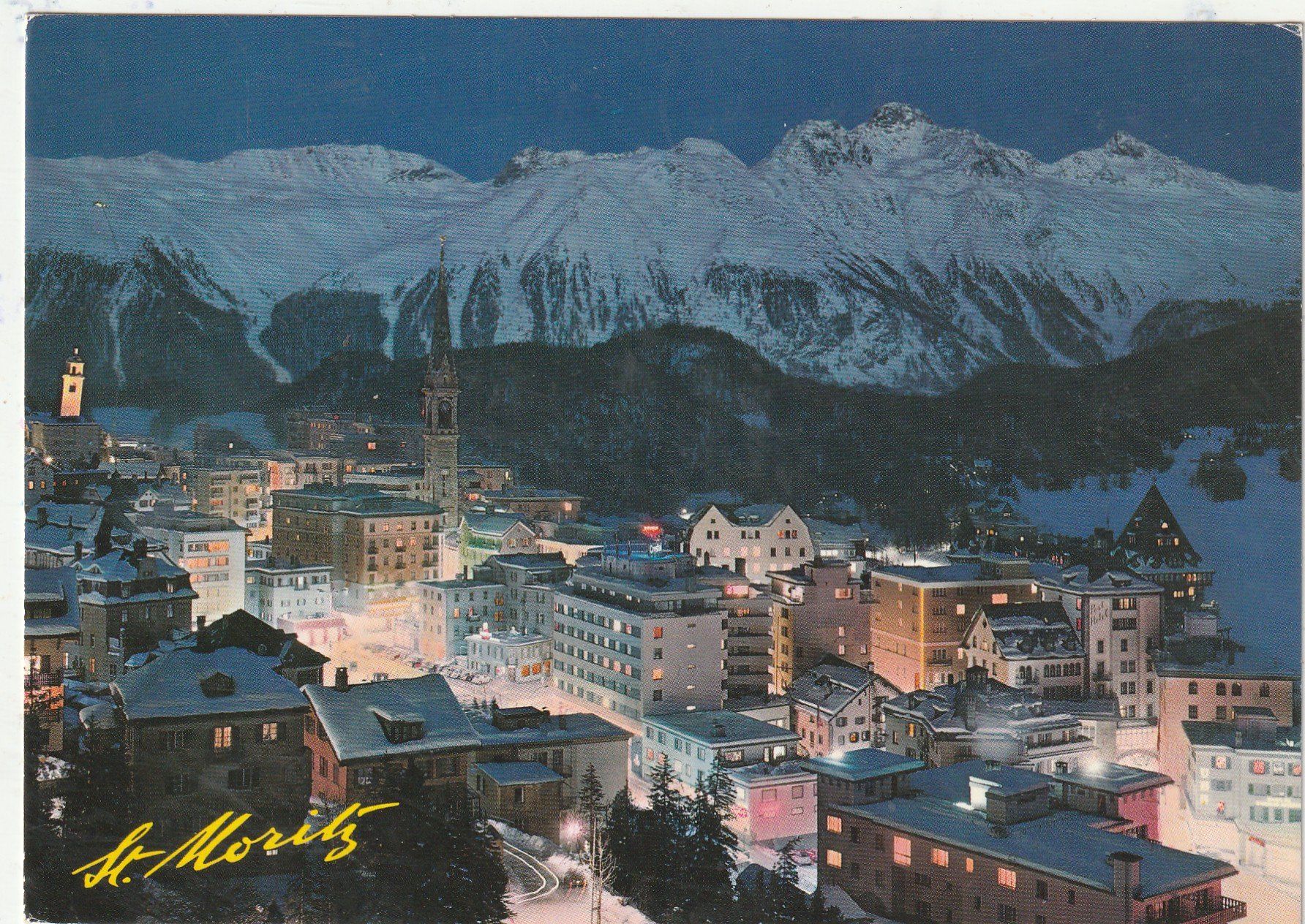 Cartes postales: St. Moritz – D'occasion à Lumbrein par made02