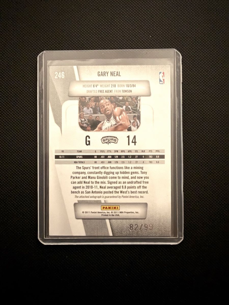 Nba Carte collezionabili: Prestige Gary Neal AU 82/99 – Nuovo (secondo la descrizione) da Lenzburg venduto da fastbreakcards 1