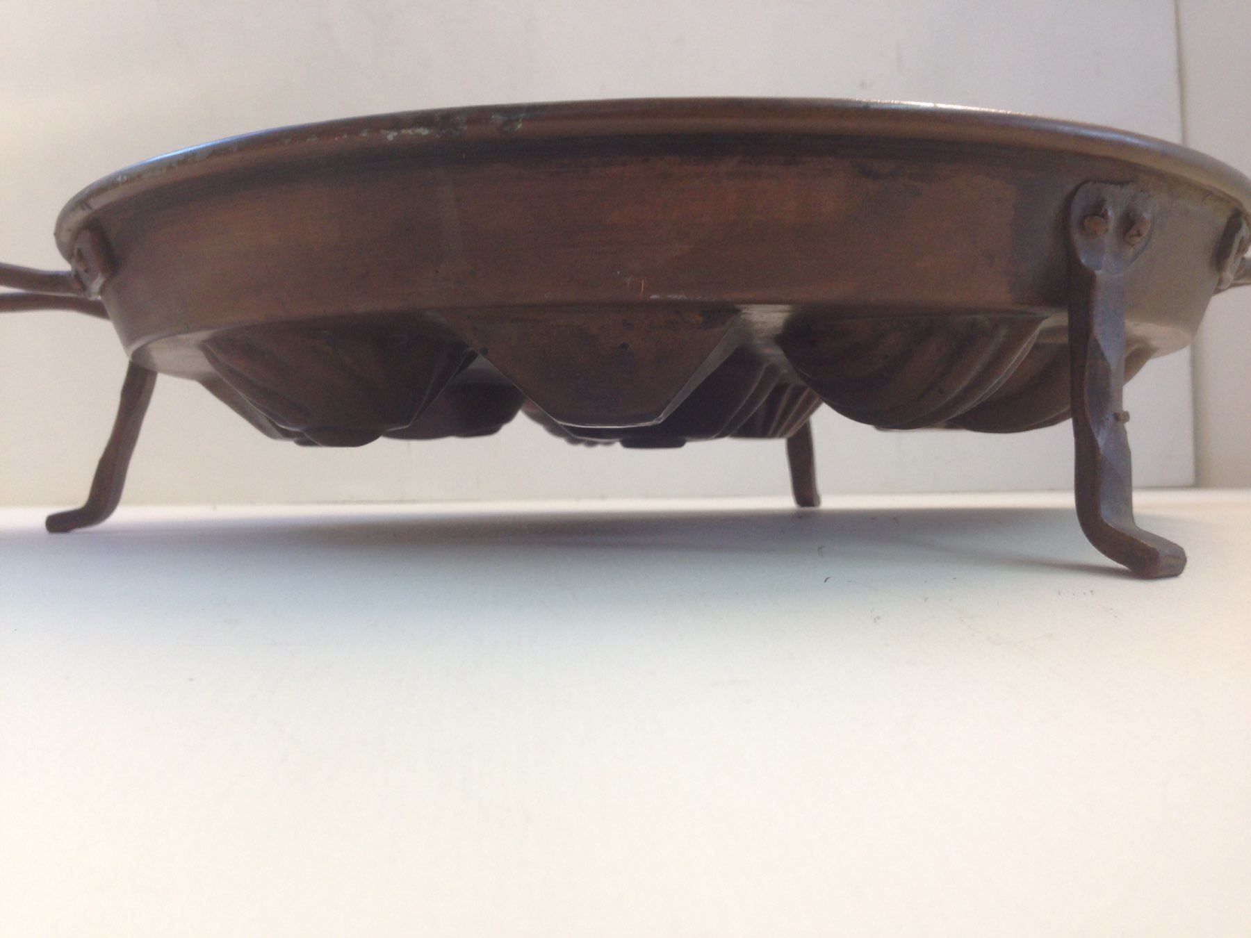 Teglie da forno: Alte Kupfer Kuchenform – Usato da Schaffhausen venduto da vintageville 8