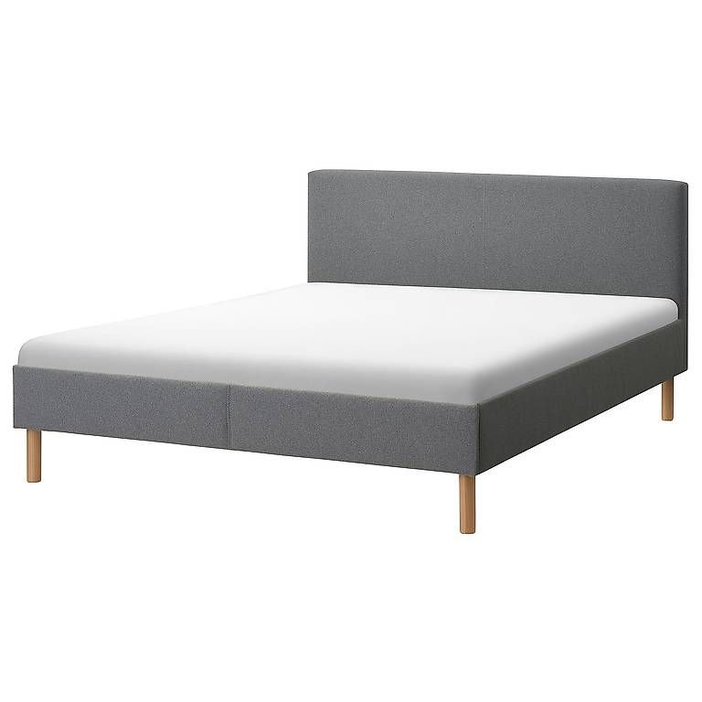 Letti: IKEA NARRÖN Bed Frame - Light Grey 180 × 200 cm – Usato da Uster venduto da kleh