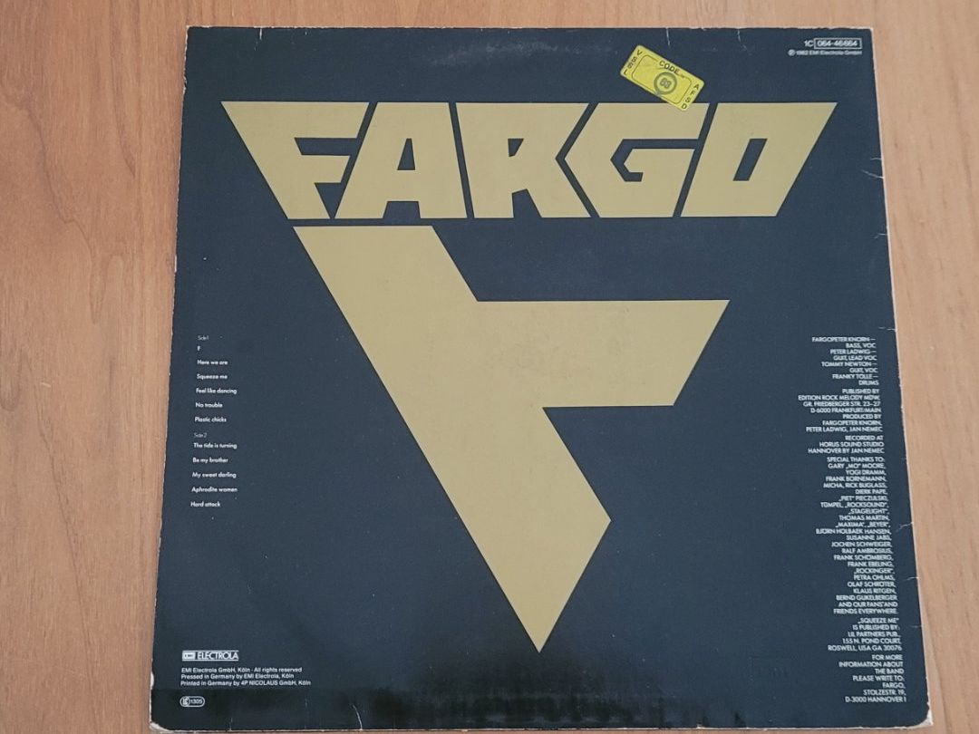 Dischi in vinile: LP  Fargo – Usato da Martigny venduto da MZ-67 1