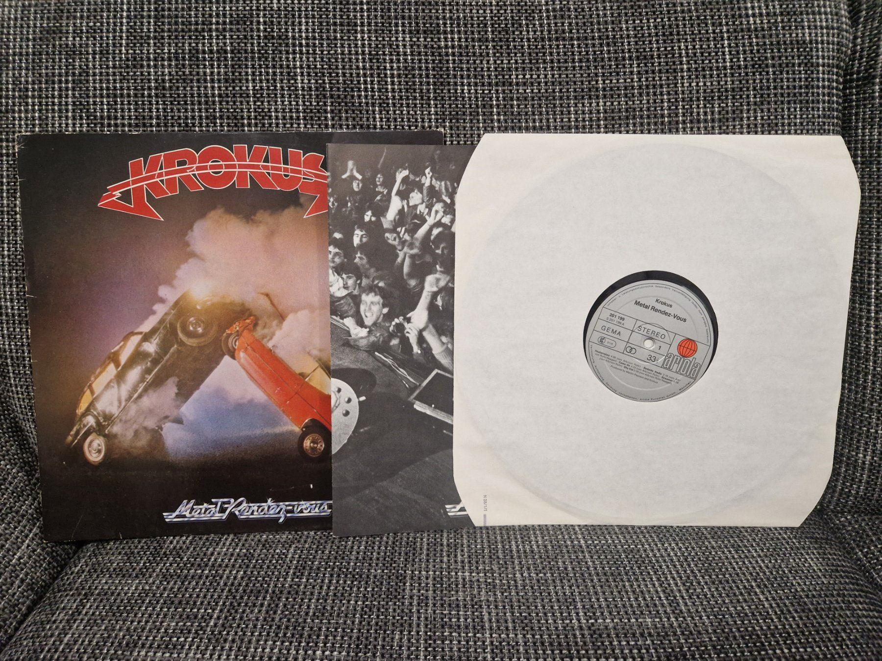 Dischi in vinile: Krokus Metal Rendez-Vous LP – Usato da Stetten (SH) venduto da SouthWestSwiss 4