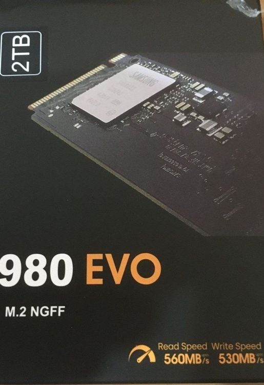 SSD 980 EVO M.2 NGFF SATA 2TB | Kaufen auf Ricardo