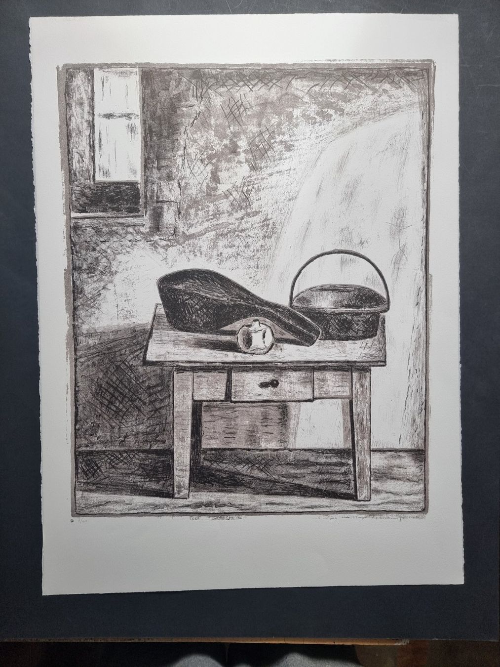 Grafica & Litografie: MAX TRUNINGER LITHOGRAPHIE SIGNIERT NUMMERIERT – Usato da Gersau venduto da kunst-online 1