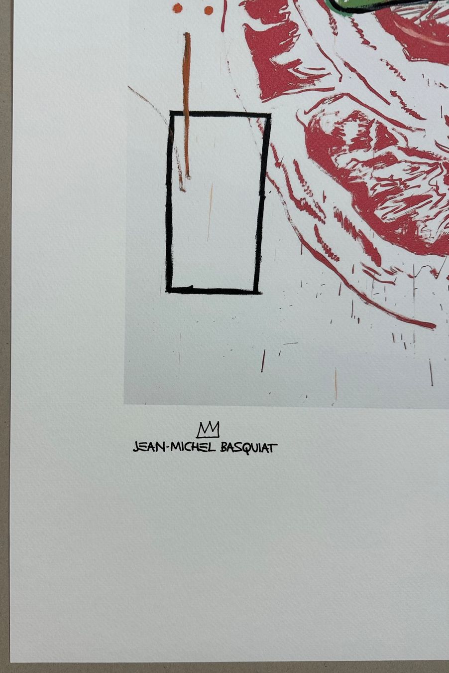 Poster & Bilder: Basquiat. Untitled, Graffiti, POP Art 26/100 – Neu (gemäss Beschreibung) aus Meilen von Smgdesign 1
