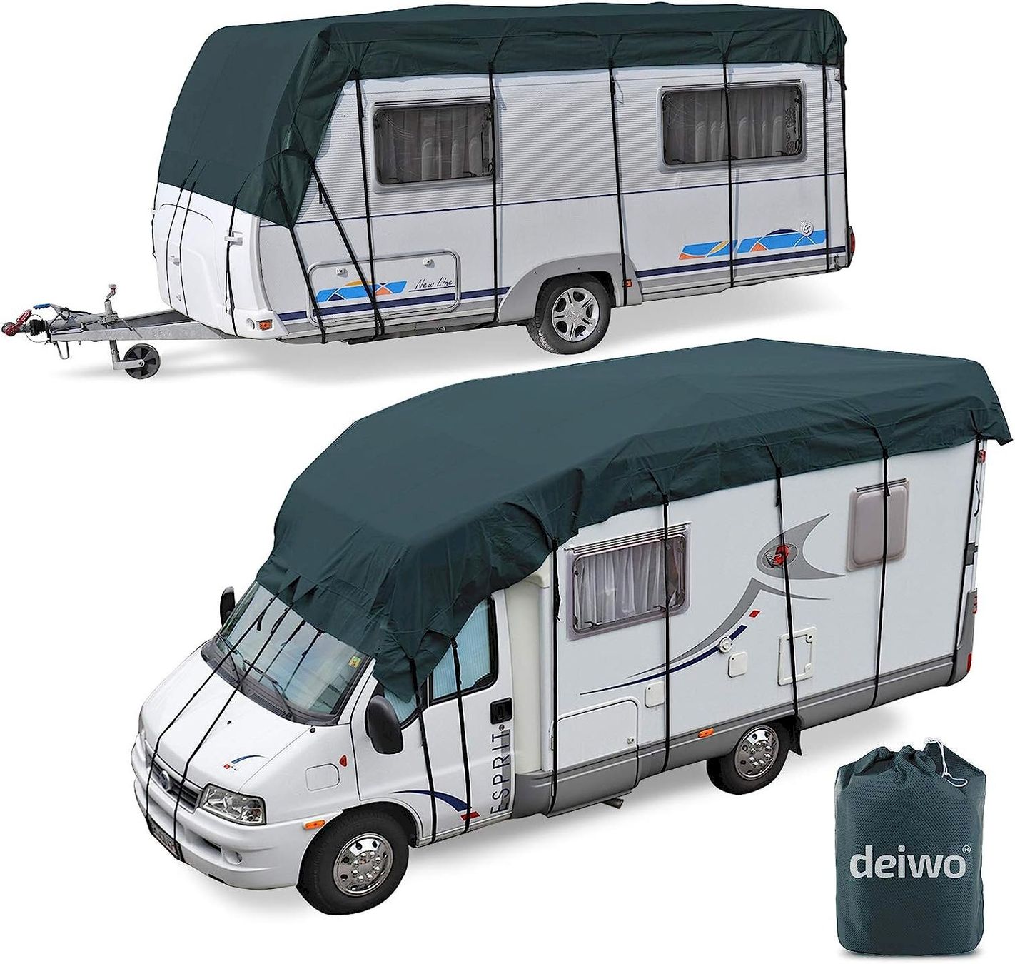 Accessori: deiwo Wohnmobil Schutzdach 8 x 3 m – Nuovo e nell'imballaggio originale da Bottighofen venduto da zaap