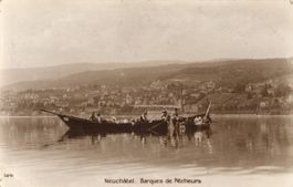 Neuchâtel - Barques de Pècheurs