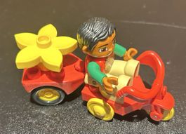 Duplo Lego Mofa mit Anhänger
