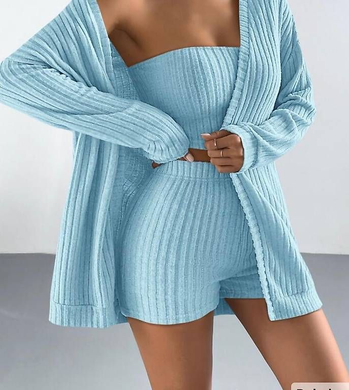 Negligees & Pigiami: Hausanzug Schlafanzug hellblau XS – Nuovo (secondo la descrizione) da Oberglatt ZH venduto da jul_nhy7