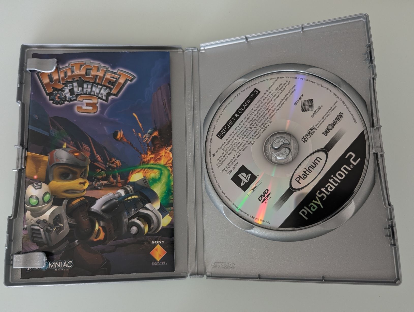 Sony Giochi: Ratchet & Clank 3 Platinum (PS2) – Usato da Winterthur venduto da sax8400