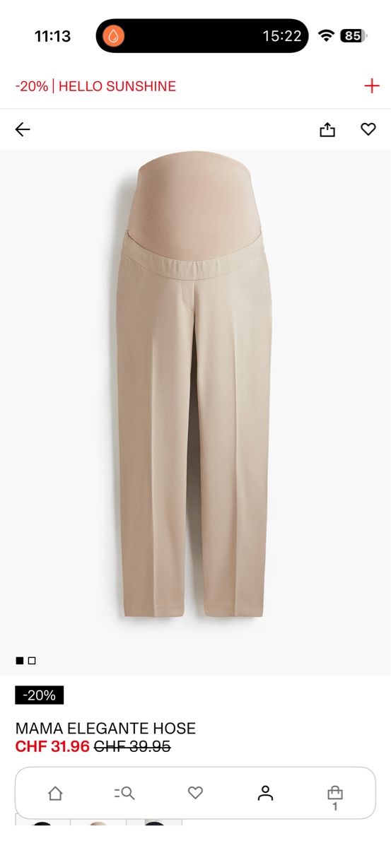 H&M Hosen: HM Maternity Hose – Gebraucht aus Thalwil von Oiseau12