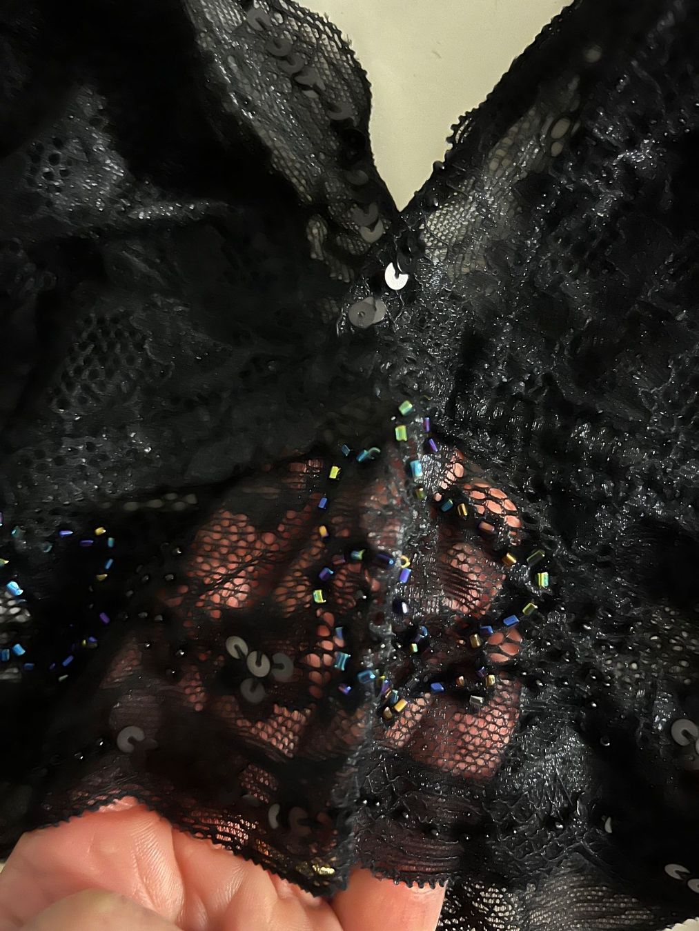 Altra biancheria intima: PETITE FLEUR, Spitzen-Bralette, Grösse 80B, Farbe Schwarz – Nuovo e nell'imballaggio originale da Rudolfstetten venduto da gst_g7xl 7