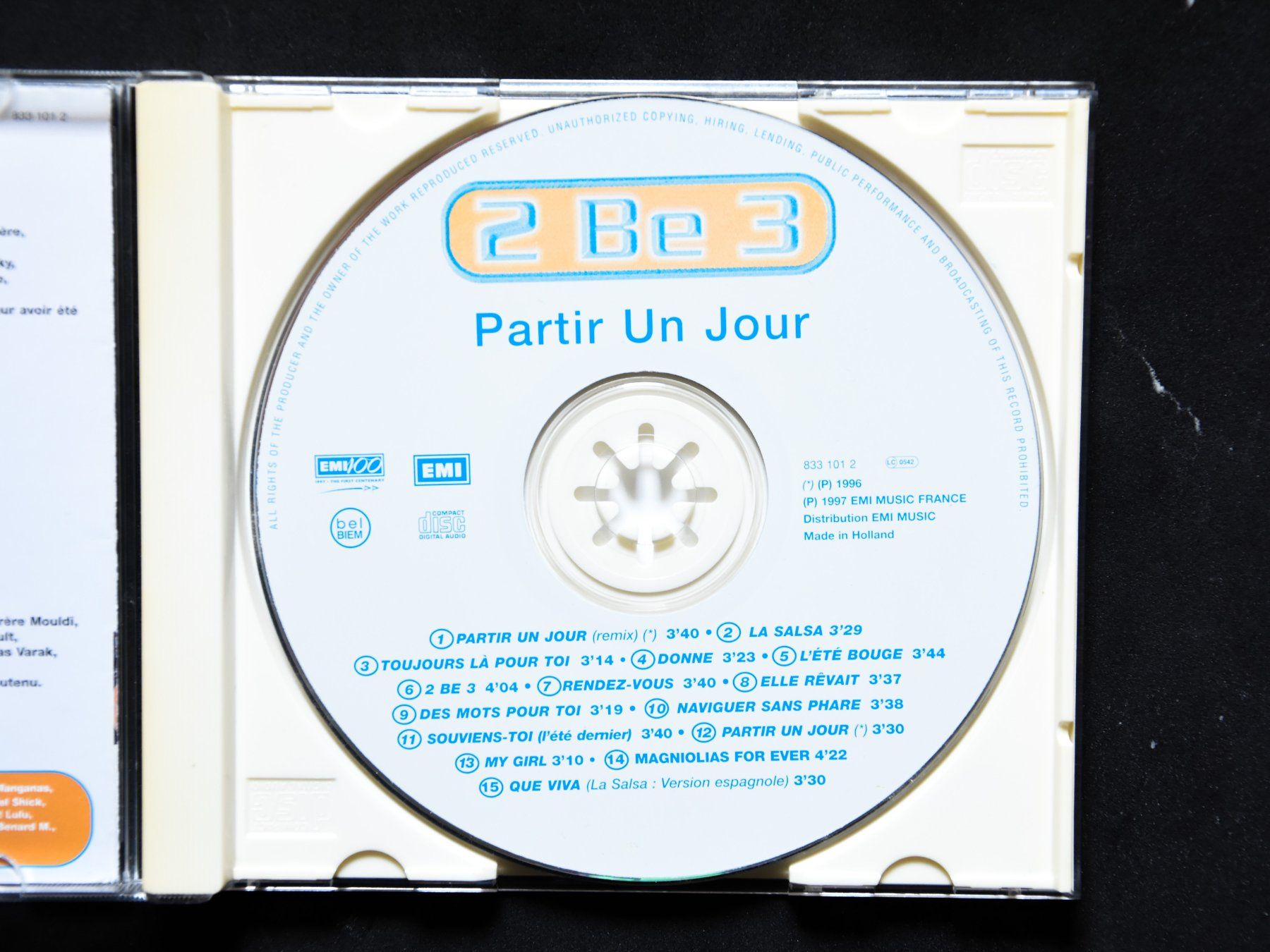 CD: 2 Be 3 - Partir un jour – Usato da Belmont-sur-Yverdon venduto da ag97 1