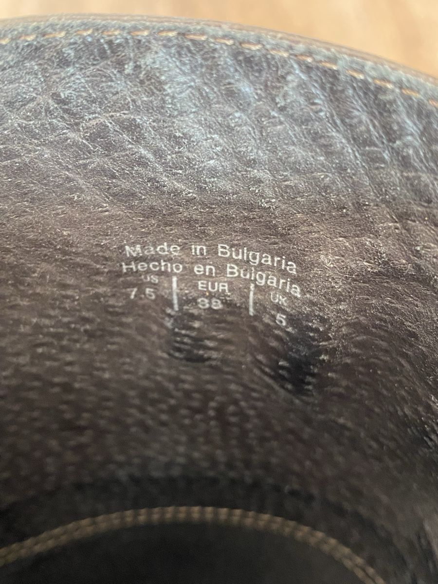 Aldo Scarpe da donna: Bottes Aldo en cuir marron – Usato da Bern venduto da fan_5r5l 5