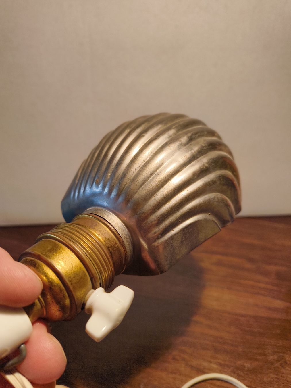 Lampade: Muschelllampe Art Deco – Usato da stettlen venduto da VintageBern_ch 8