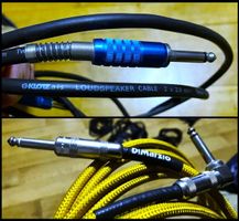16 Kabel Klinke 6,3 Jack XLR Speaker Klotz DiMarzio Neutrik