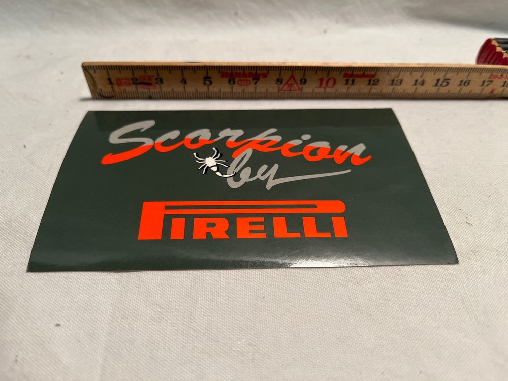 Pirelli Scorpion Sticker | Kaufen auf Ricardo
