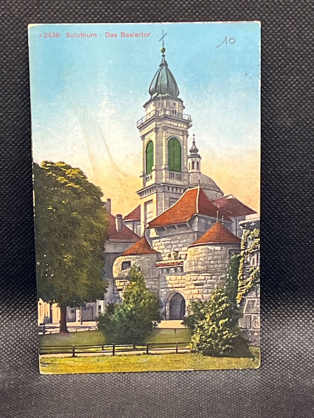 Cartoline postali: Solothurn - Das Baslertor – Usato da Widnau venduto da Brusi9