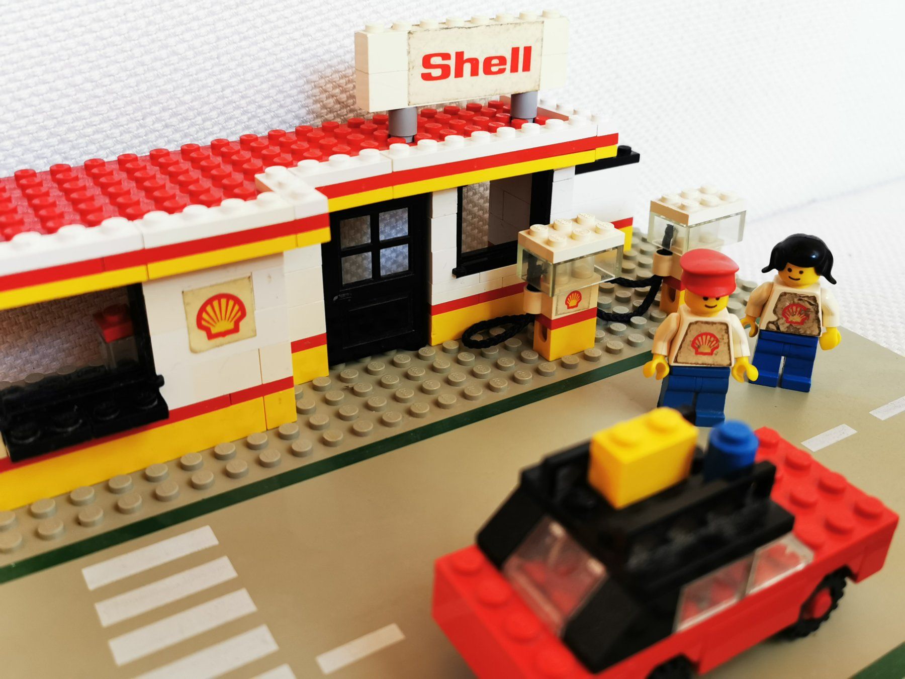 Legoland Kit di costruzioni: LEGO 377 Shell Service Station (1978) – Usato da Ermatingen venduto da Irem77 2