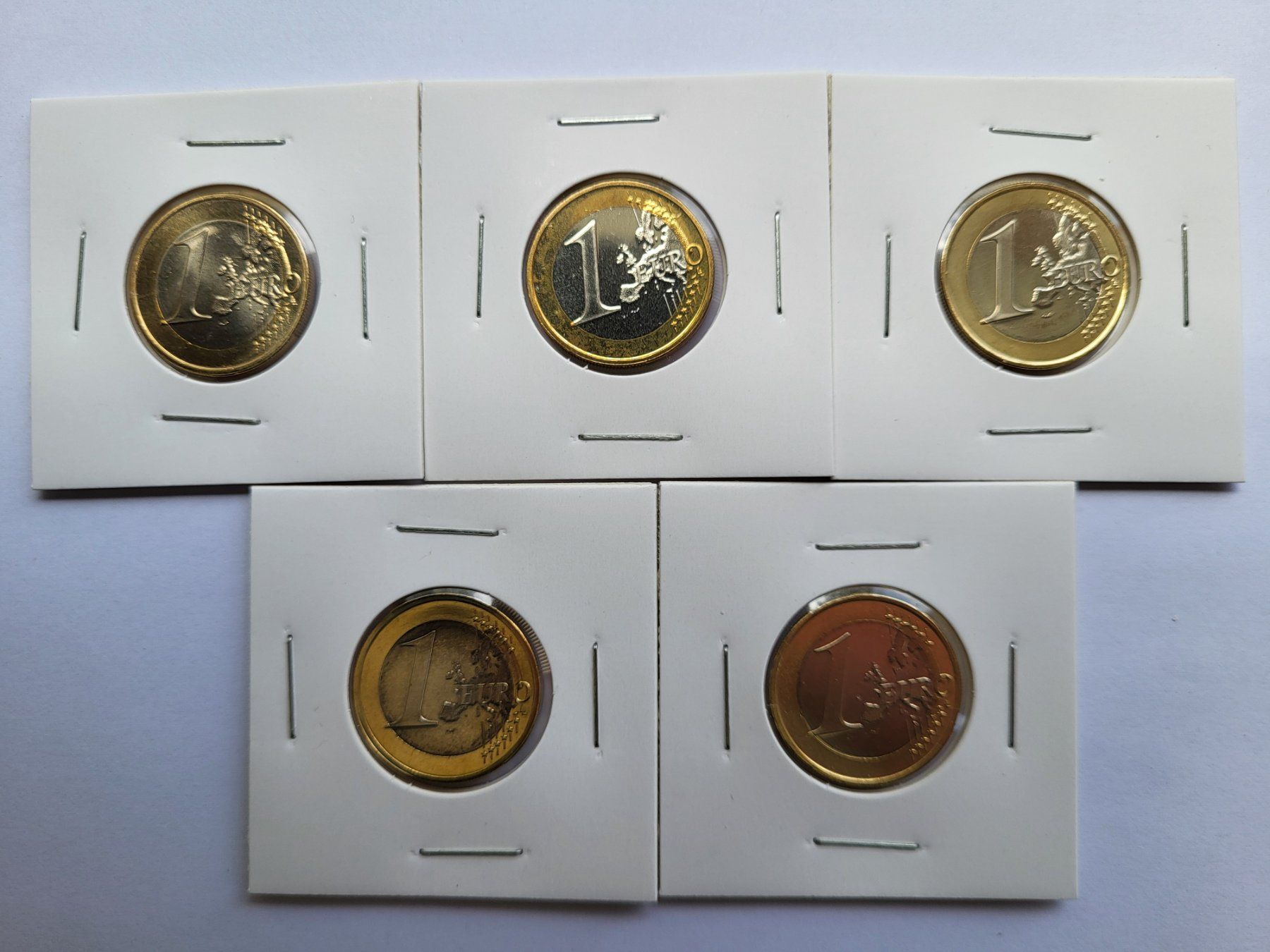 Tutti le monete: 1€ 2012 Stgl A-D-F-G-J – Nuovo (secondo la descrizione) da Pravidondaz venduto da LVtik 1