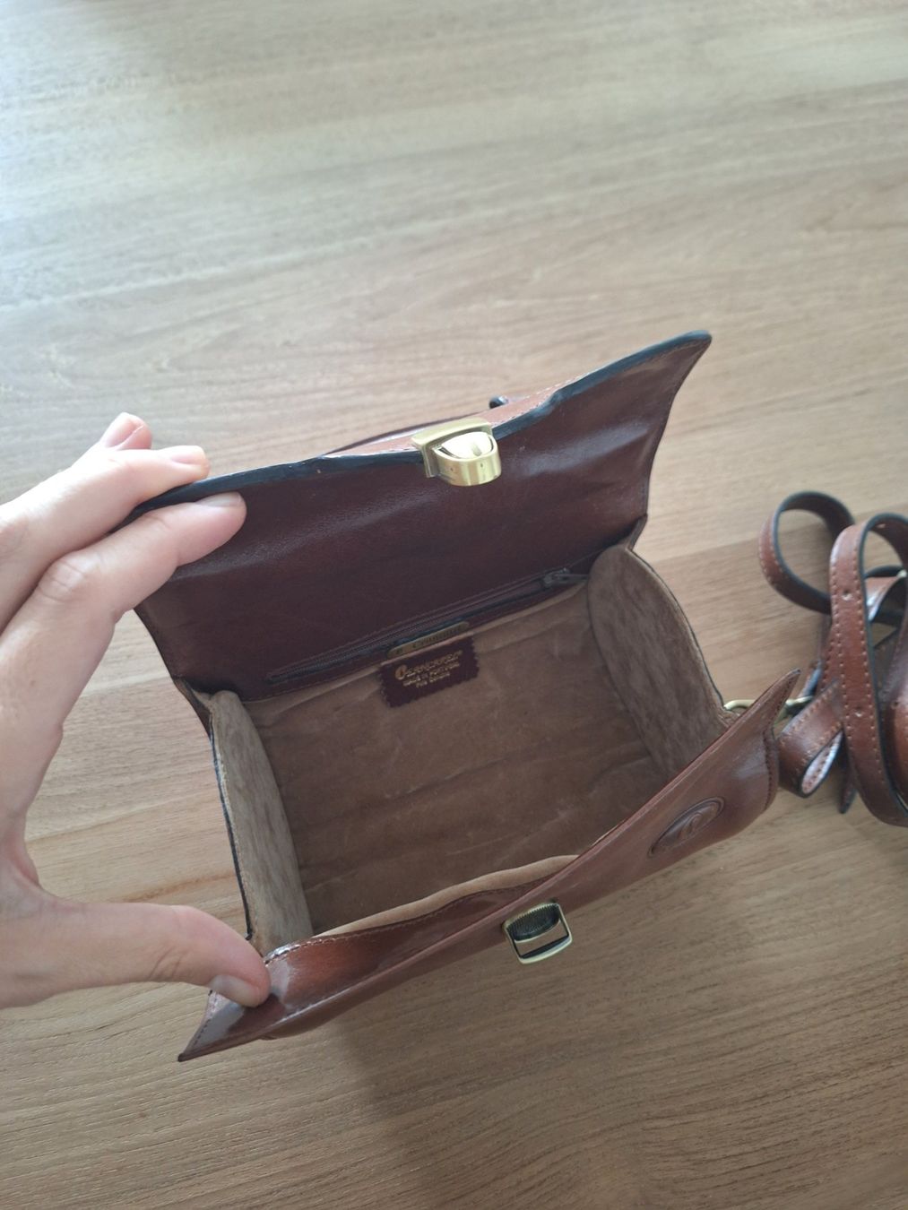 Taschen für Damen: Sac à main en cuir vintage unique – Neu (gemäss Beschreibung) aus Nyon von smoret2 8
