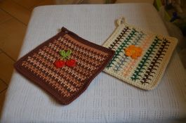 2 STUCK TOPFLAPPEN - NEU - (N)