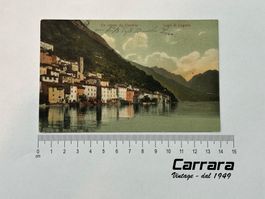 Postkarten Tessin Lago di Lugano un saluto da Gandria