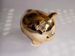 Goldiges Sparschwein