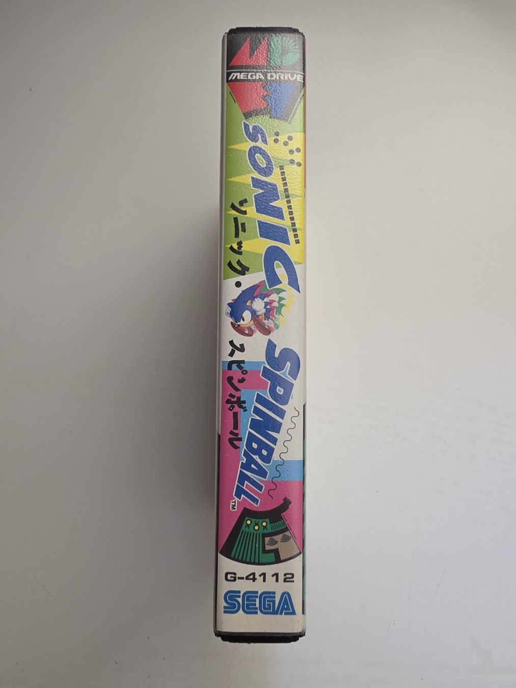 Sega Spiele: Sonic Spinball Sega Mega Drive Japan komplett CIB – Gebraucht aus Tafers von whereyogamesat 2