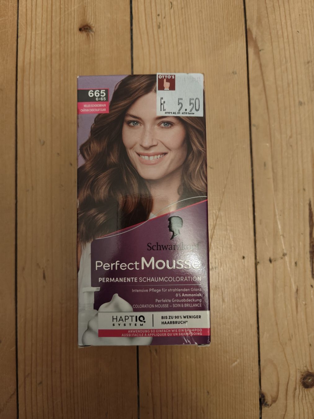 Färbemittel: Schwarzkopf Perfect Mousse 665 Hell Schokobraun neu – Neu und originalverpackt aus Diessenhofen von areya89