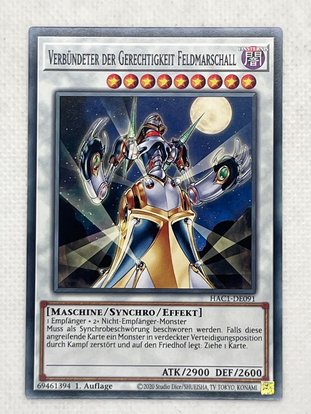 Yugioh Carte collezionabili: Yu-Gi-Oh! Verbündeter Feldmarschall – Usato da Hinterkappelen venduto da Kim1992