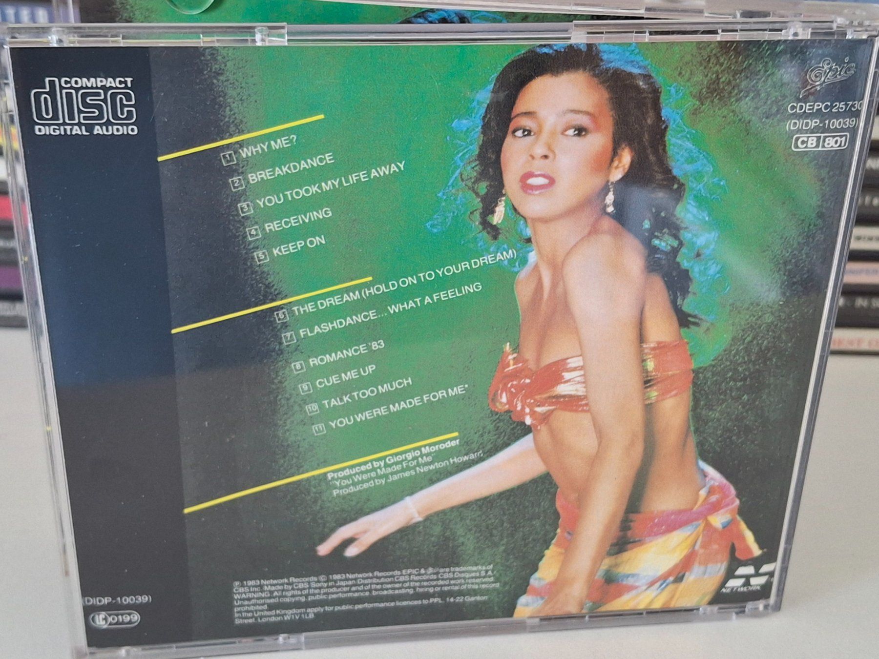CD: CD Irene Cara -  What A Feelin – Usato da Aarberg venduto da Jackup1 1