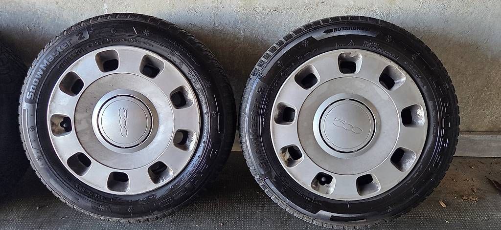 Pneumatici & Ruote complete: Roues hiver Fiat 500 – Usato da Boussens venduto da tot_6kjh 1