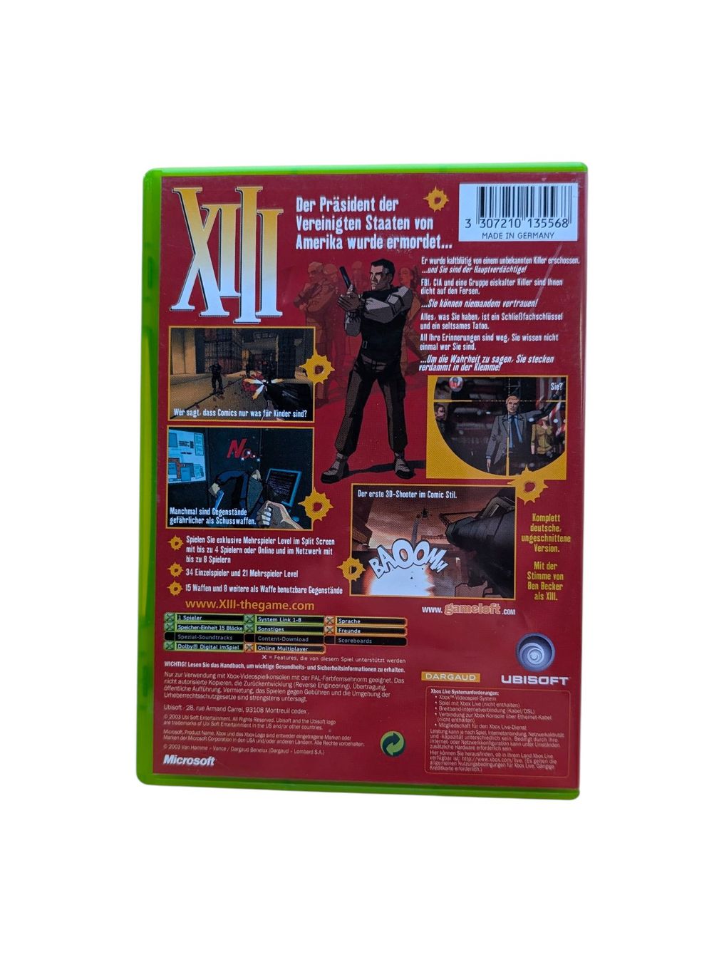 Microsoft Giochi: XIII Xbox Classic – Usato da Domat/Ems venduto da IsseldorsShop 1
