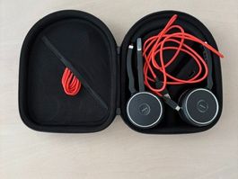 Jabra Evolve 65 Stereo Bluetooth Headset inkl. Etui